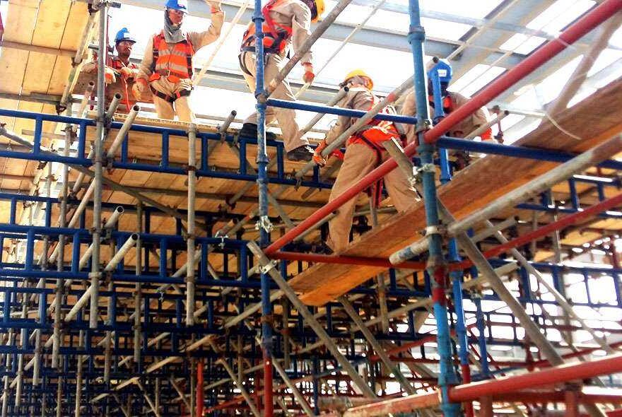 Scaffolding Rental Services Jubail Saudi Arabia